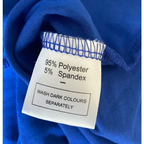 Women Puff Sleeve Summer Casual Womens Dress with Pockets Ruffle Cuffs Small - Picture 5 of 8